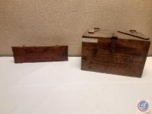 ...Vintage Wooden Sign "Small Arms Ammunition Metallic Cartridges Manufactured by the WINCHESTER