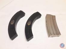 (2) Eagle 2230 Magazine - Fits Ruger 10/22, (1) Magazine - Silver (no markings)