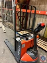 Powered pallet jack