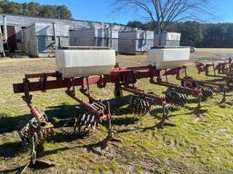 Lilliston 4 row rolling cultivator with sowers