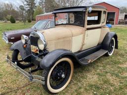 1929 Model A Ford Coupe