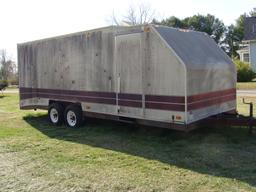21 ft. Limited Edition dual axle enclosed Trailer