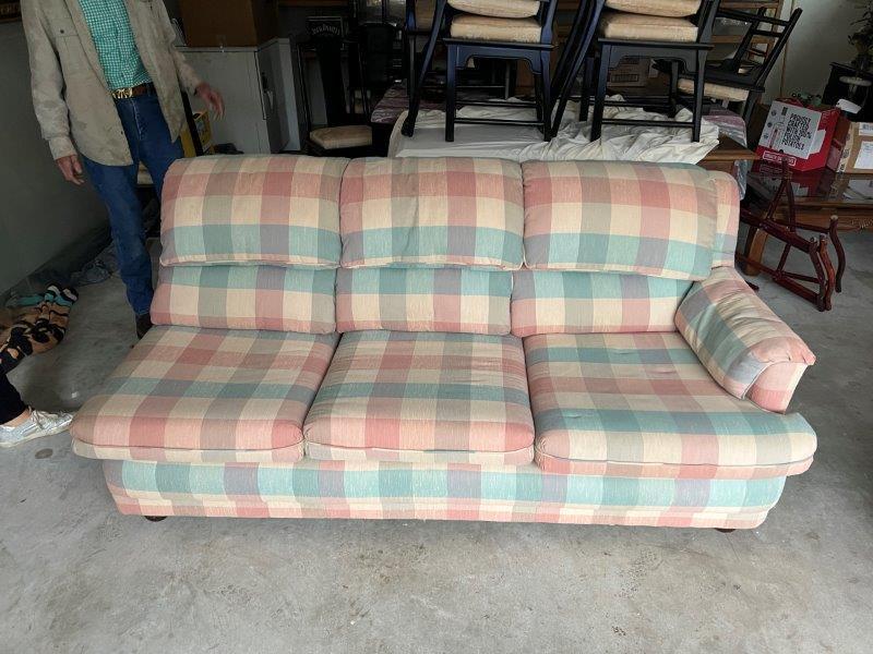 (4) piece sectional couch with sleeper