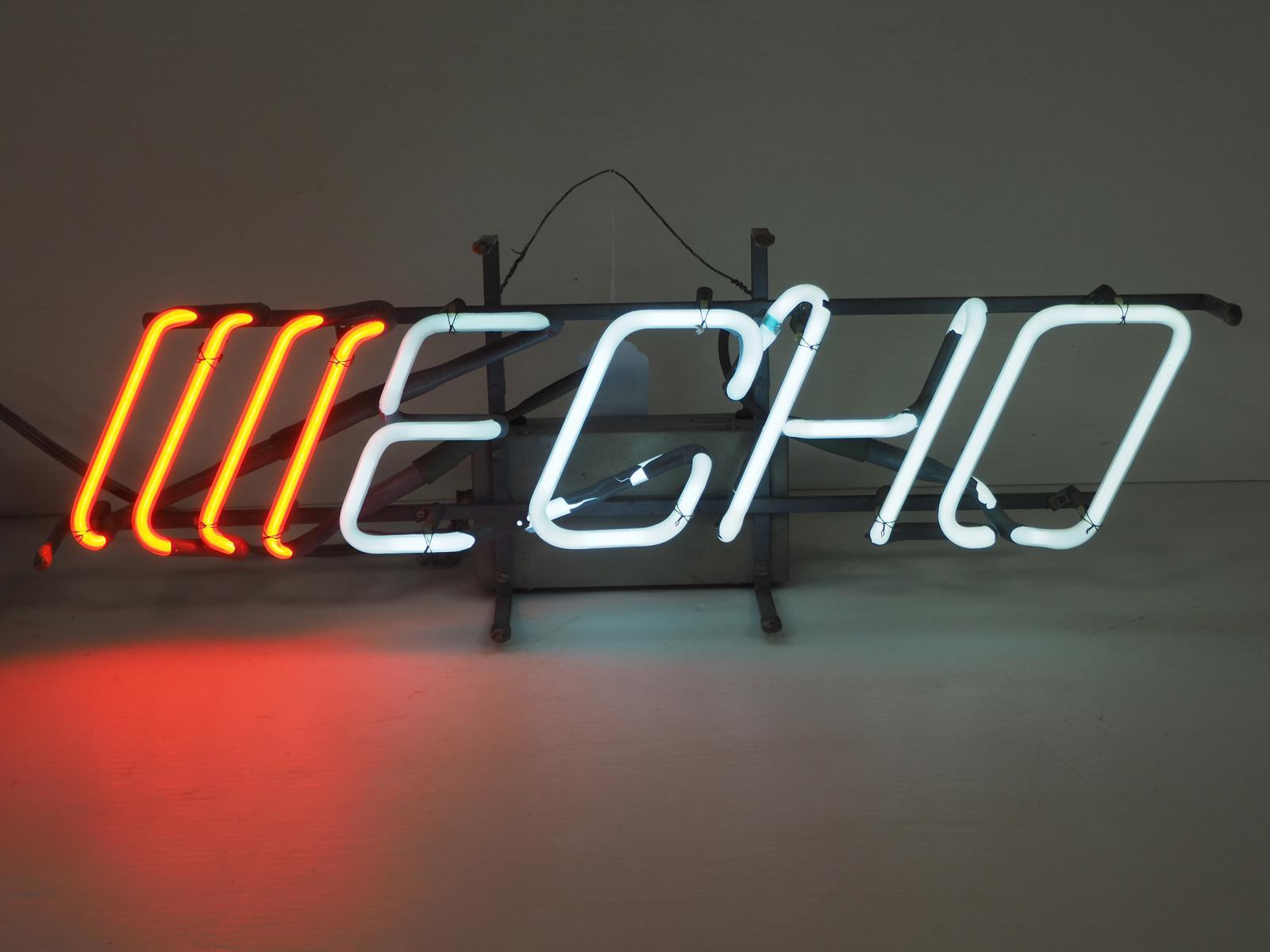 Neon Echo sign