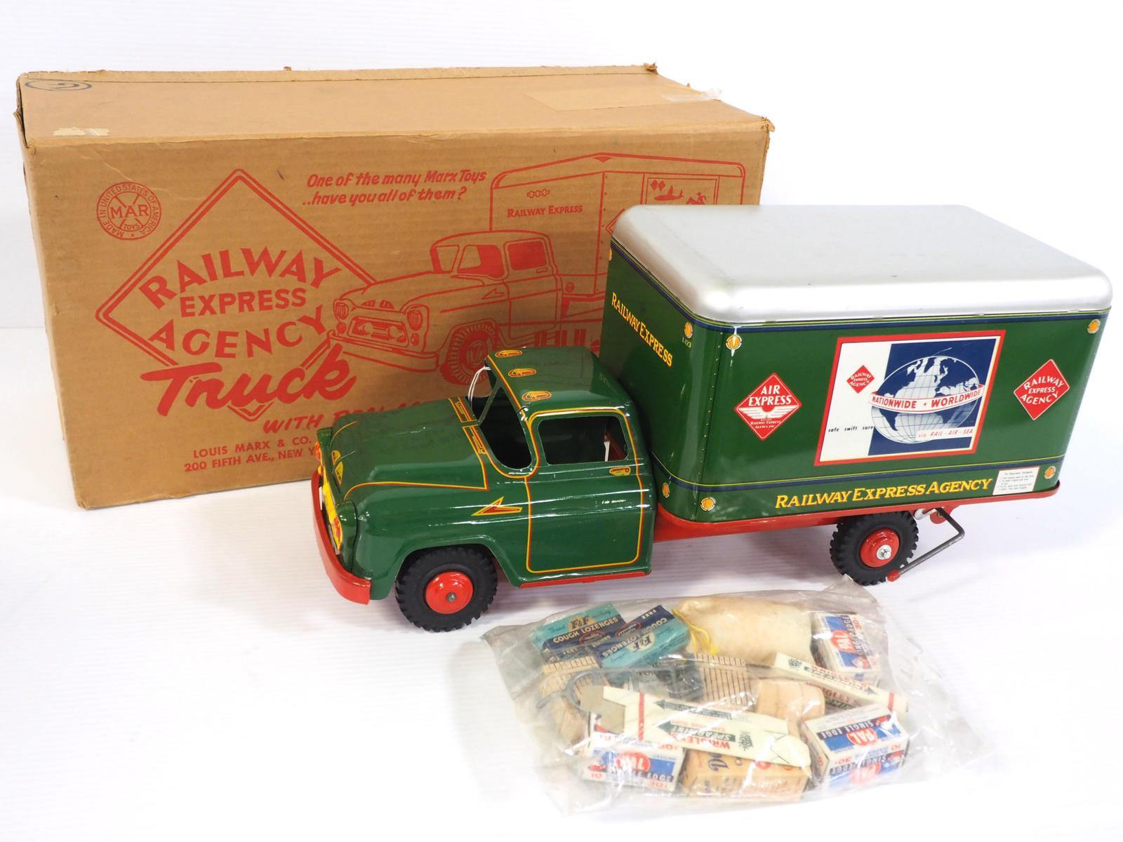 Marx Railway Express truck