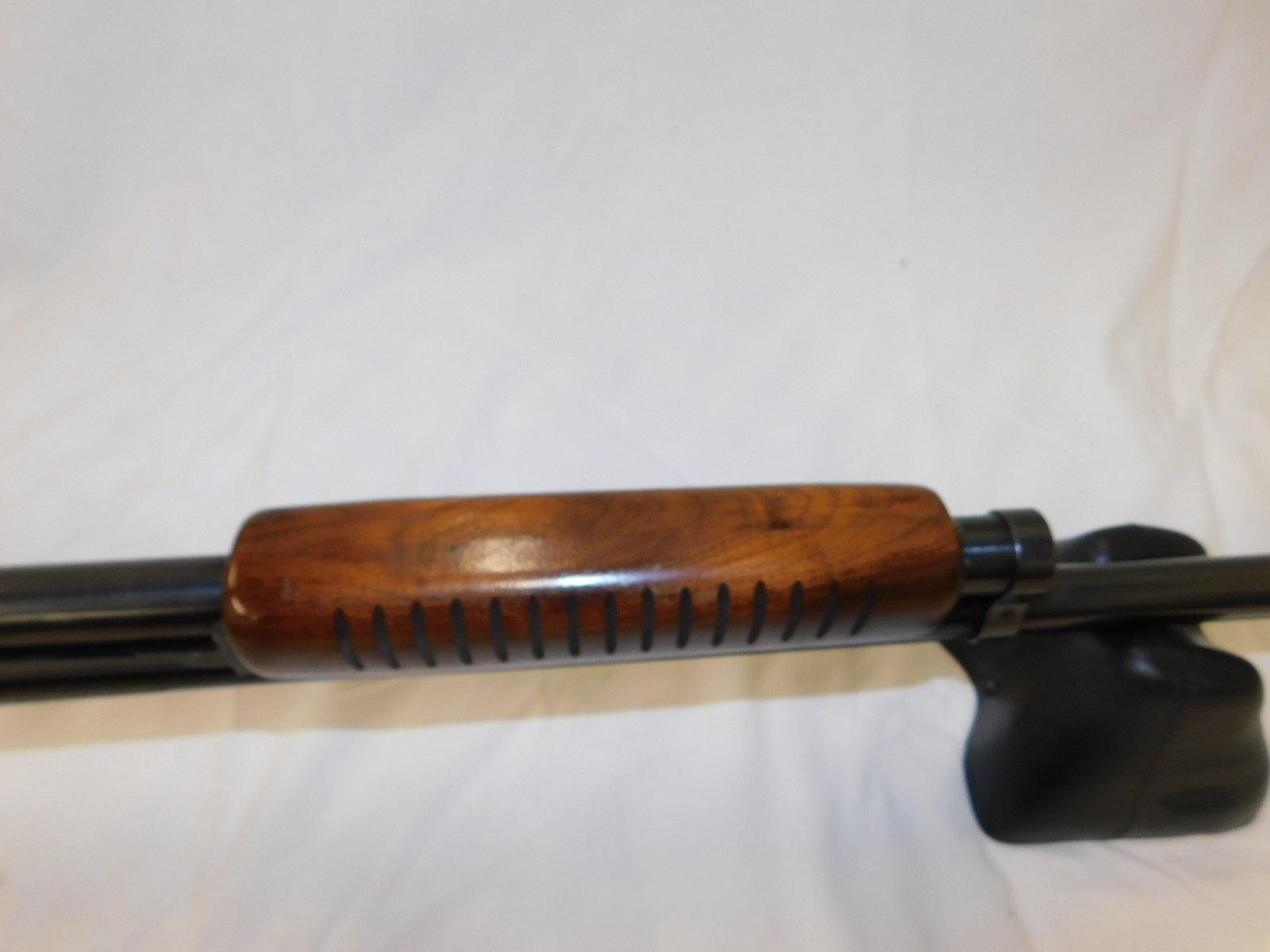 JC HIGGINS MODEL 20 12GA PUMP VENT RIB SHOTGUN