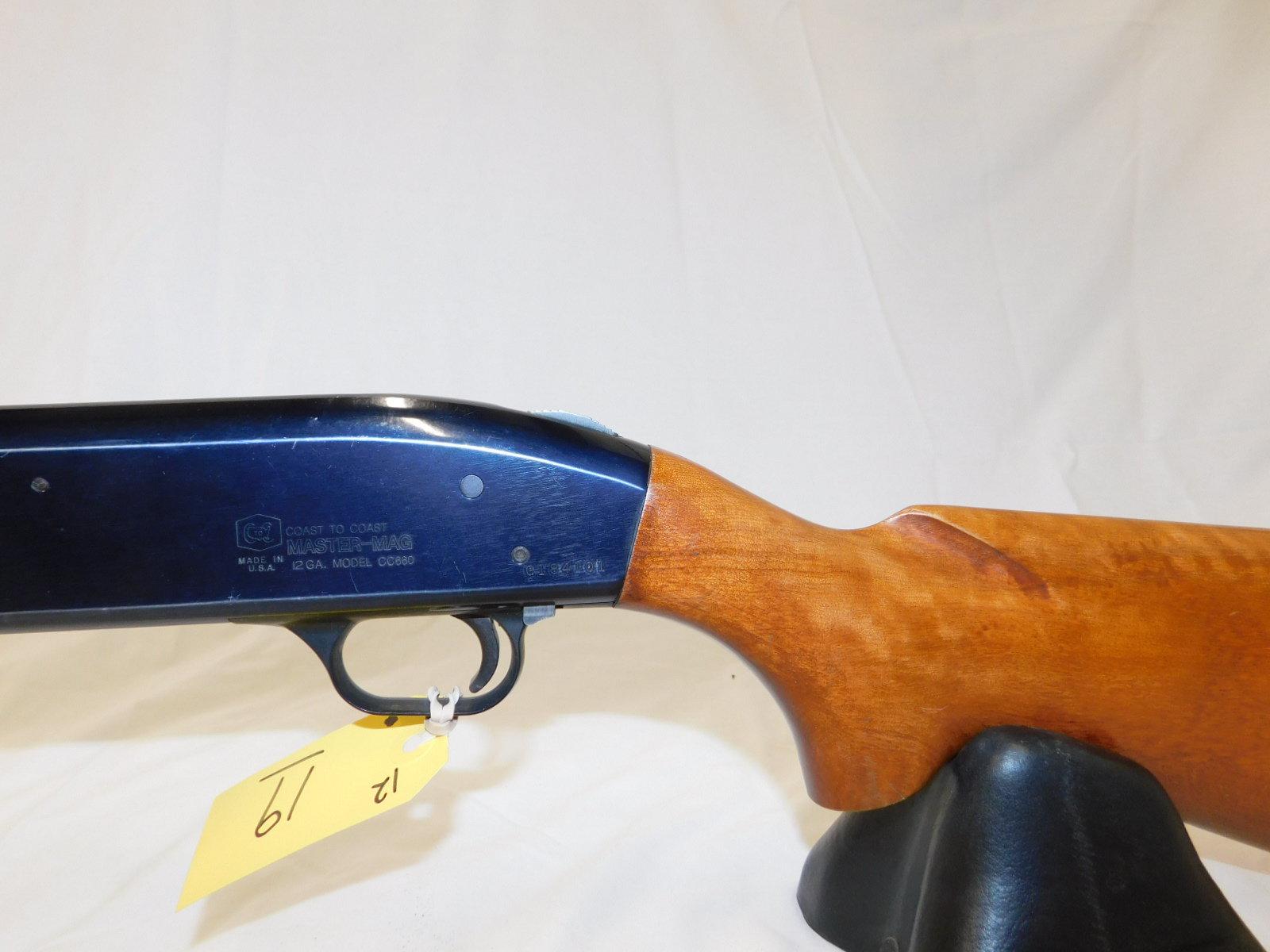 COAST TO COAST MODEL CC 660 MASTER MAG 12GA PUMP SHOTGUN