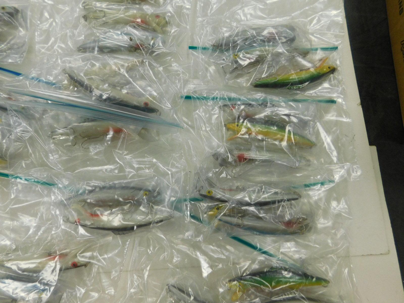 FLAT OF APPROX (50) WALLEYE JIGS