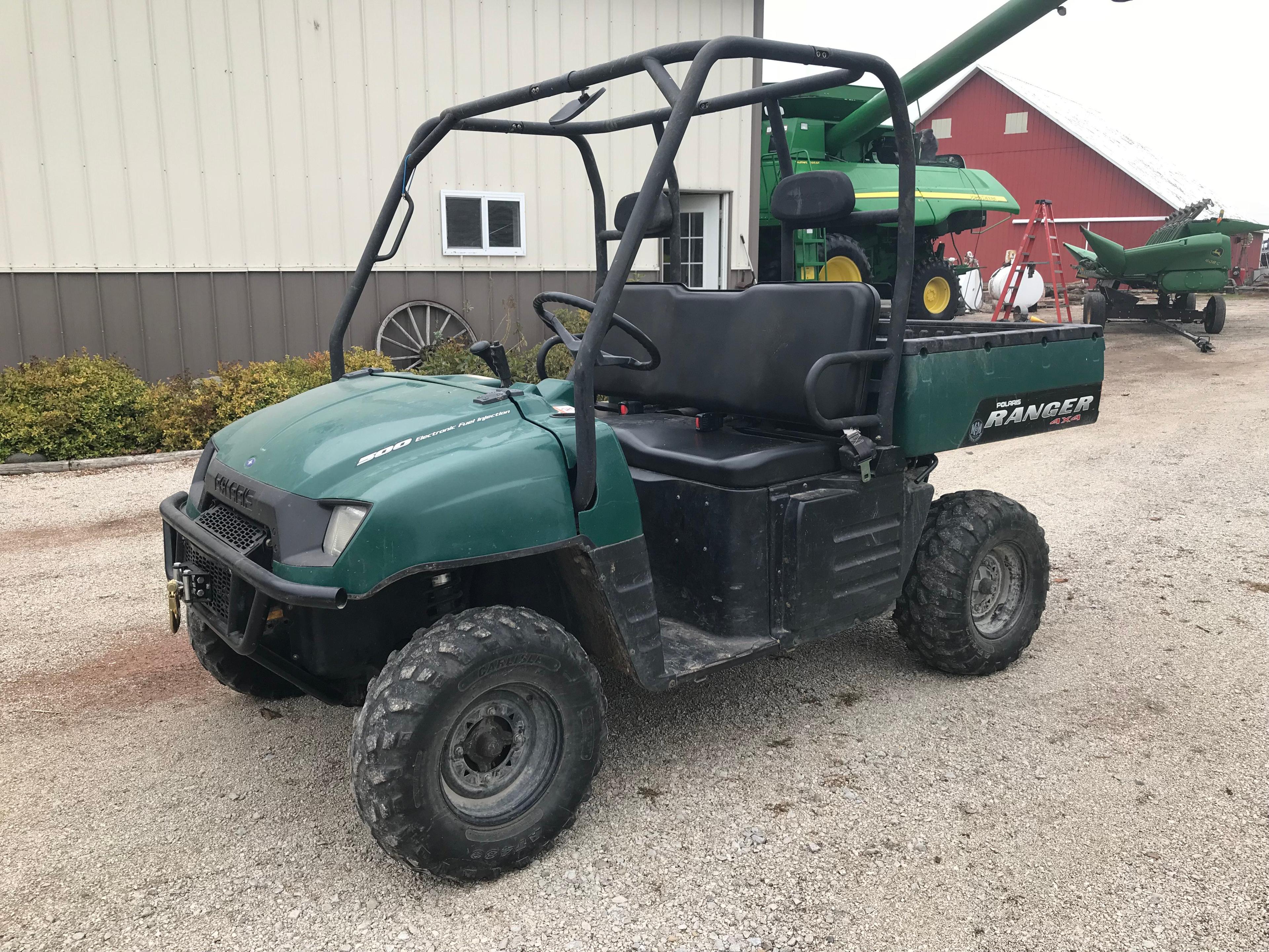 2008 POLARIS RANGER 500 EFI 4X4 UTILITY VEHICLE