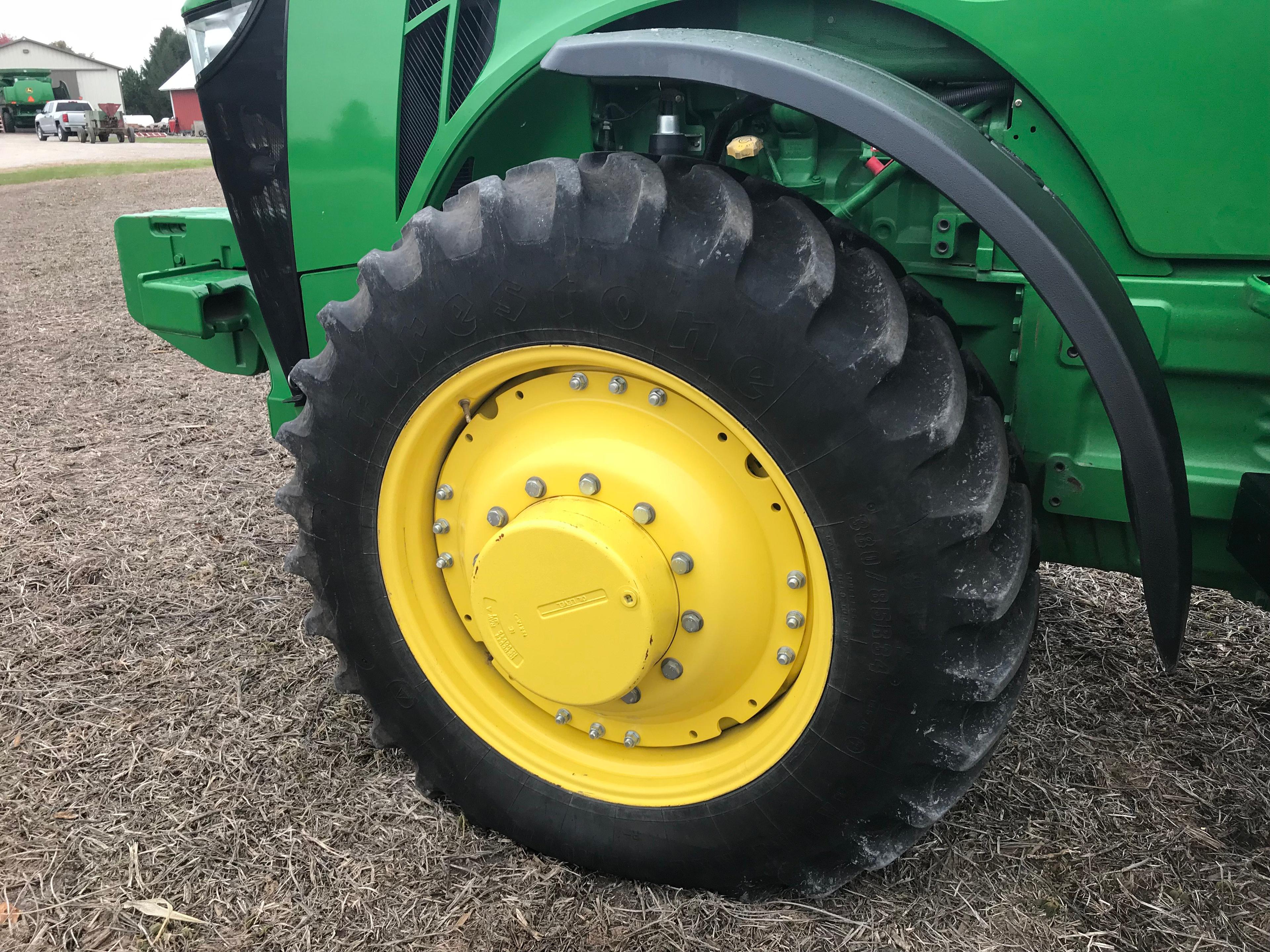 2012 JOHN DEERE 8235R MFWD TRACTOR W/ 1028 ACTUAL HOURS