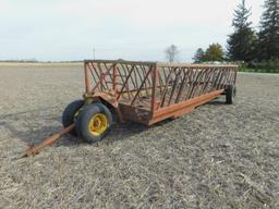 APACHE 20FT HAY / SILAGE FEEDER TRAILER