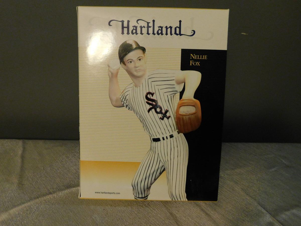 HARTLAND NELLIE FOX WHITE SOX FIGURE W/ BOX