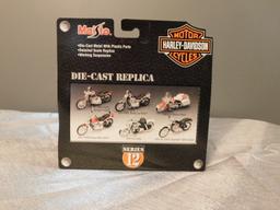 1/18 MAISTO HARLEY DAVIDSON MOTORCYCLE NIB