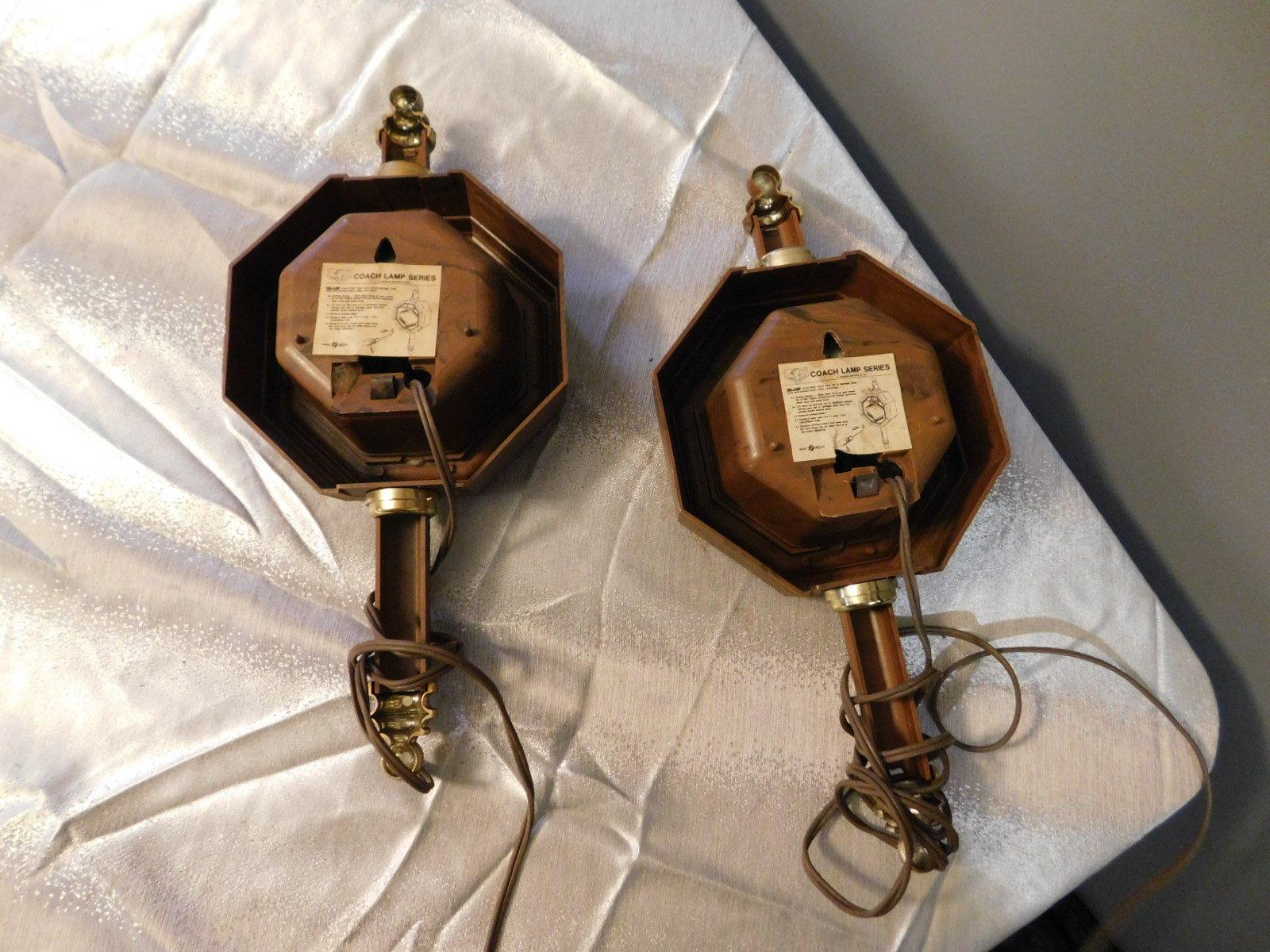 (2) OLD STYLE SCONCE LIGHTS