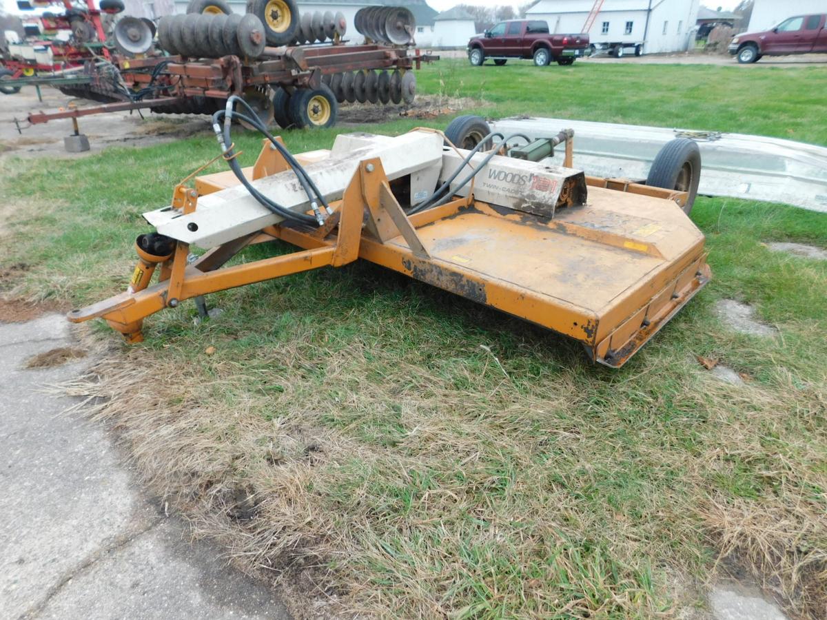 WOODS TWIN-CADET 121 10FT PULL TYPE ROTARY MOWER