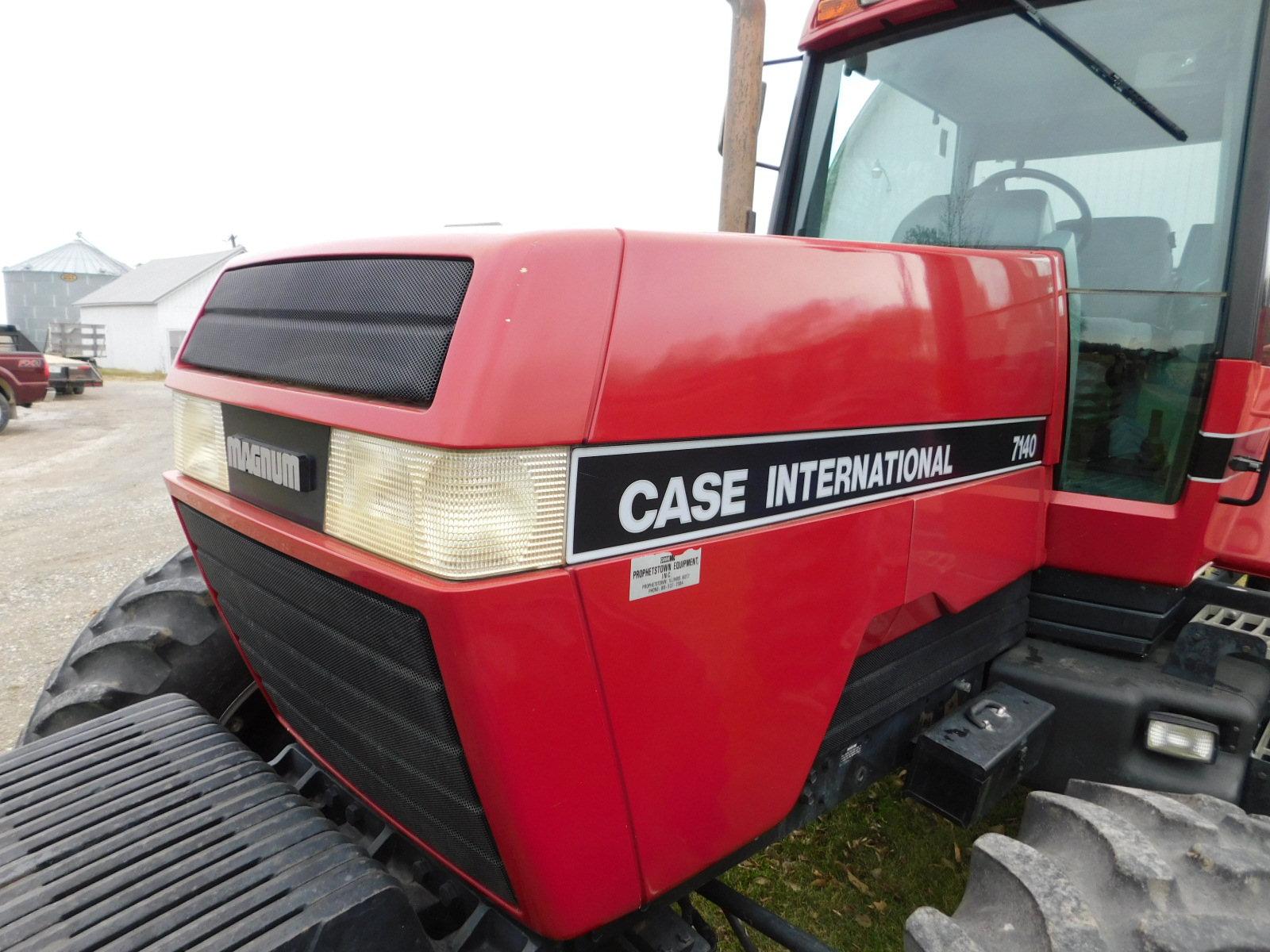 1991 CASE IH 7140 MFWD TRACTOR W/ 2550 ACTUAL 2 OWNER HOURS