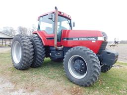 1991 CASE IH 7140 MFWD TRACTOR W/ 2550 ACTUAL 2 OWNER HOURS