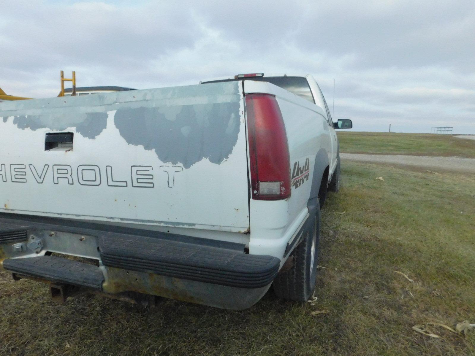 1995 CHEVROLET 2500 HD EXT CAB 4X4 PICKUP