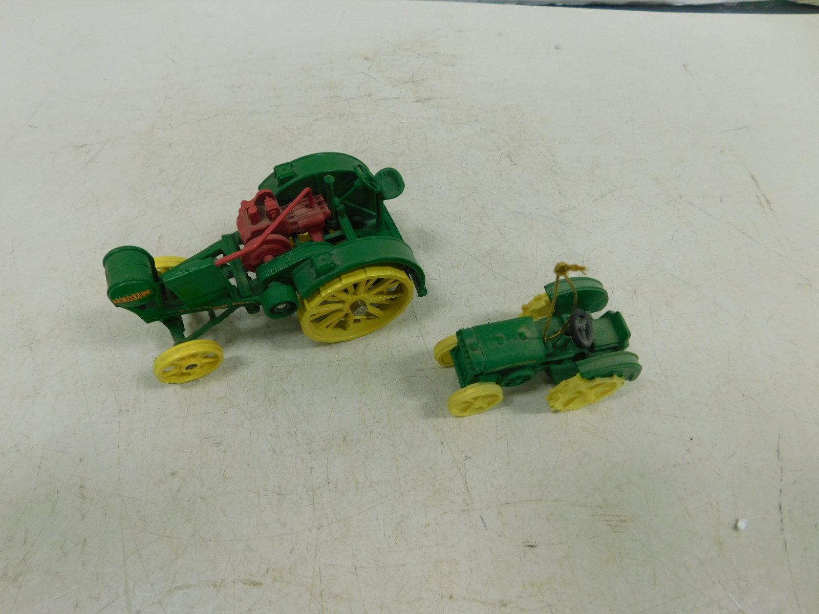 ERTL 1/32 JOHN DEERE WATERLOO BOY & 1/64 JOHN DEERE TREE ORNAMENT