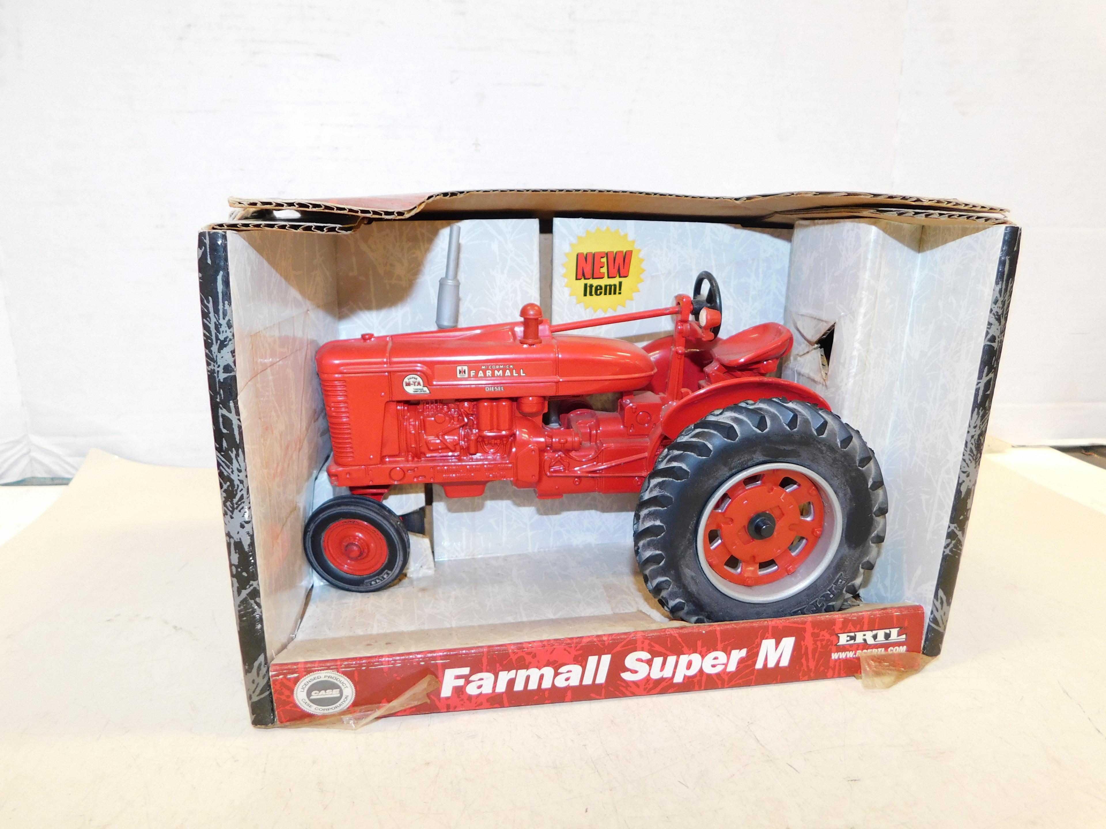 ERTL 1/16 FARMALL SUPER M-TA DIESEL 1991 NATIONAL FARM TOY SHOW 1991