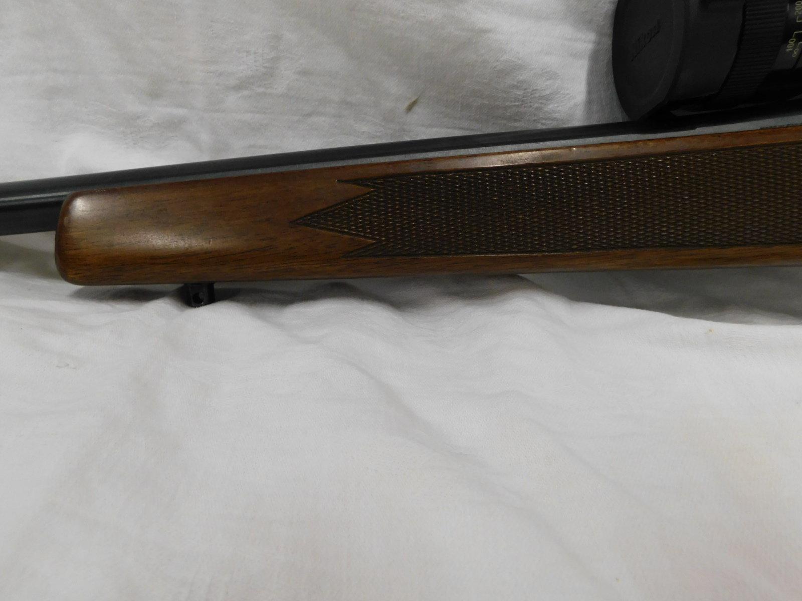 SAKO .222 CAL BOLT ACTION RIFLE W/ SCOPE MOUNTS