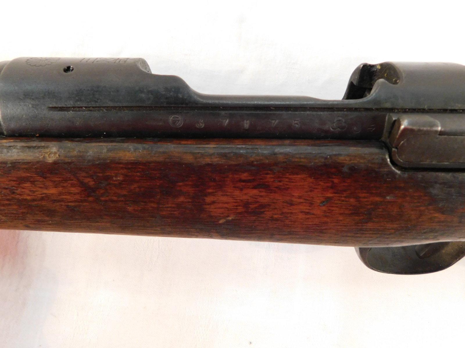 JAPANESE ARISAKA TYPE 38 6.5MM RIFLE W/ FULL UNSTRUCK MUM