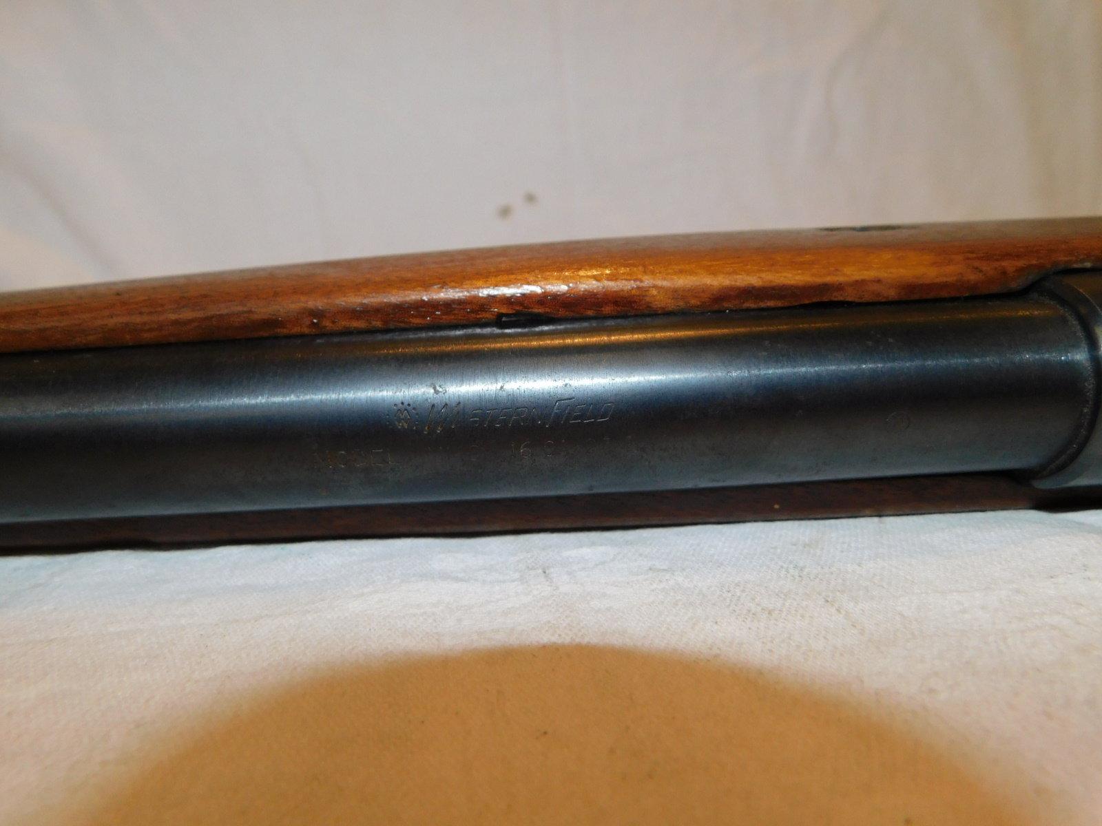 WESTERN FIELD MODEL M148 16GA BOLT ACTION SHOTGUN