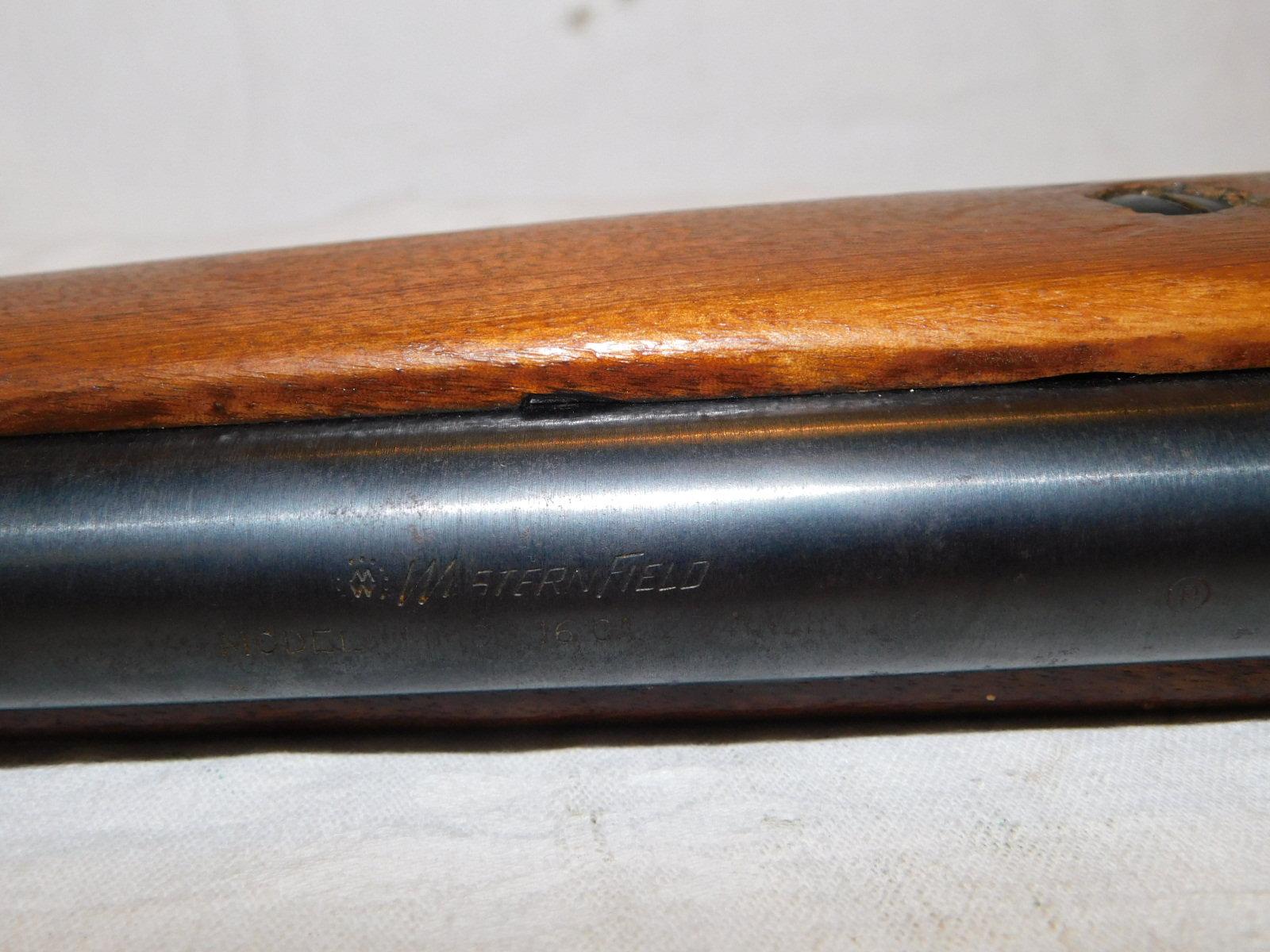 WESTERN FIELD MODEL M148 16GA BOLT ACTION SHOTGUN