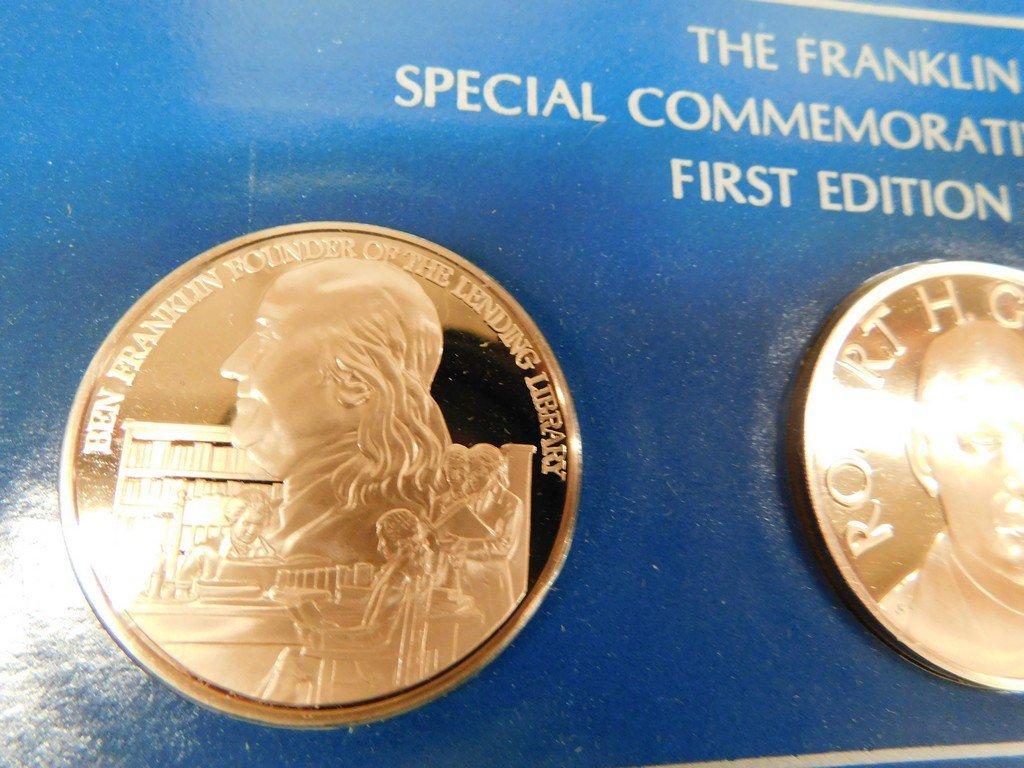 1976 FRANKLIN MINT SPECIAL COMMEMORATIVE FIRST EDITION PROOFS