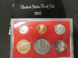 1980 & 82 U.S PROOF SET