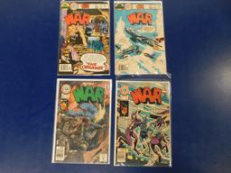 (12) 1970's CHARLTON COMIC BOOKS "WAR"  (1) MODERN COMICS