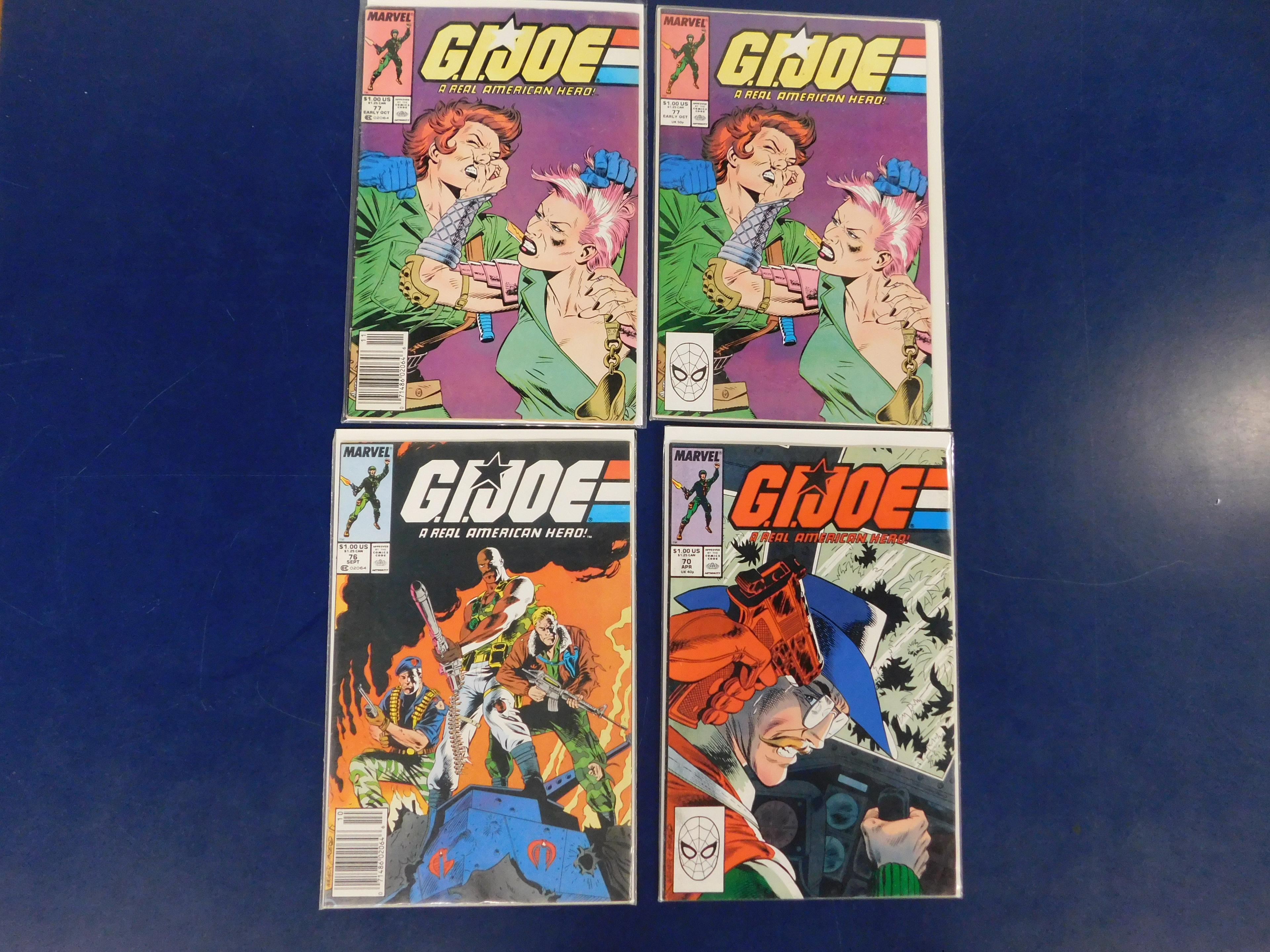 (16) G.I. JOE MARVEL COMIC BOOKS, (1) IMAGE COMIC