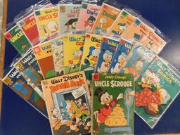 (20) WALT DISNEY'S COMICS AND STORIES - DELL COMIC BOOKS