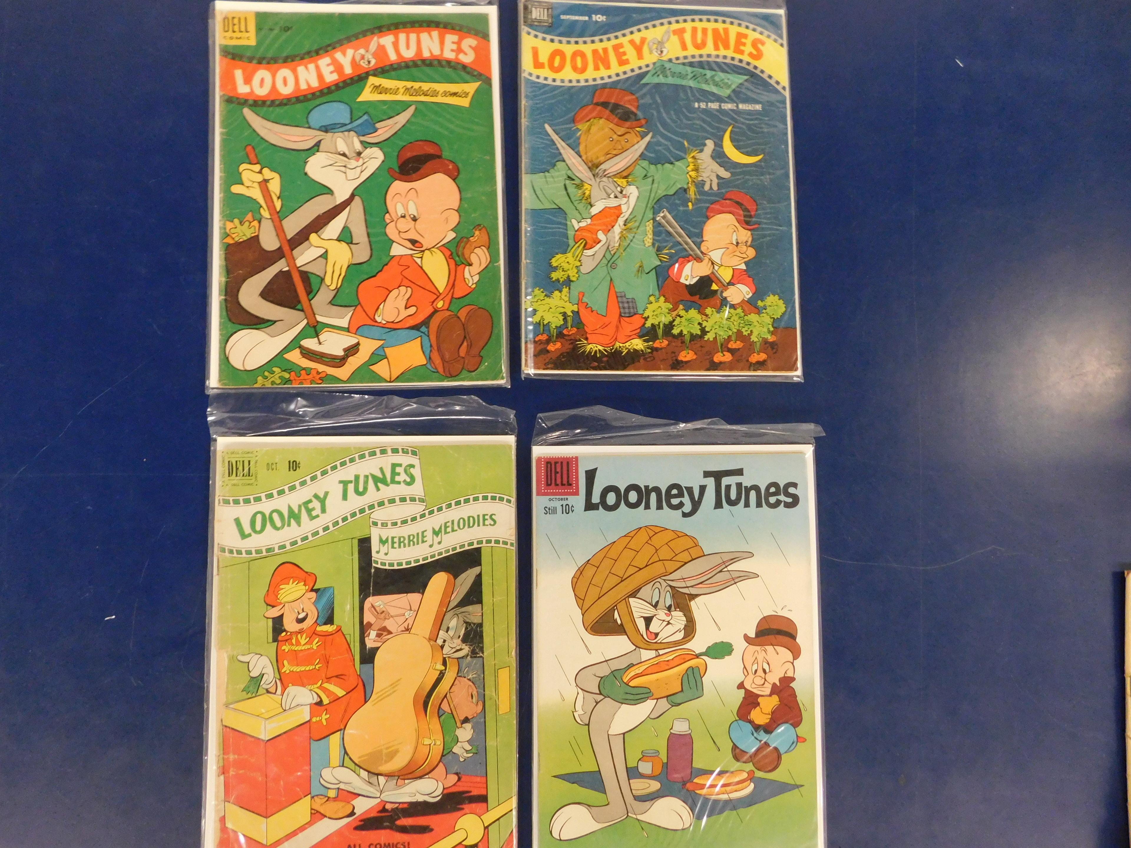 (12) DELL " LOONEY TUNES" COMIC BOOKS