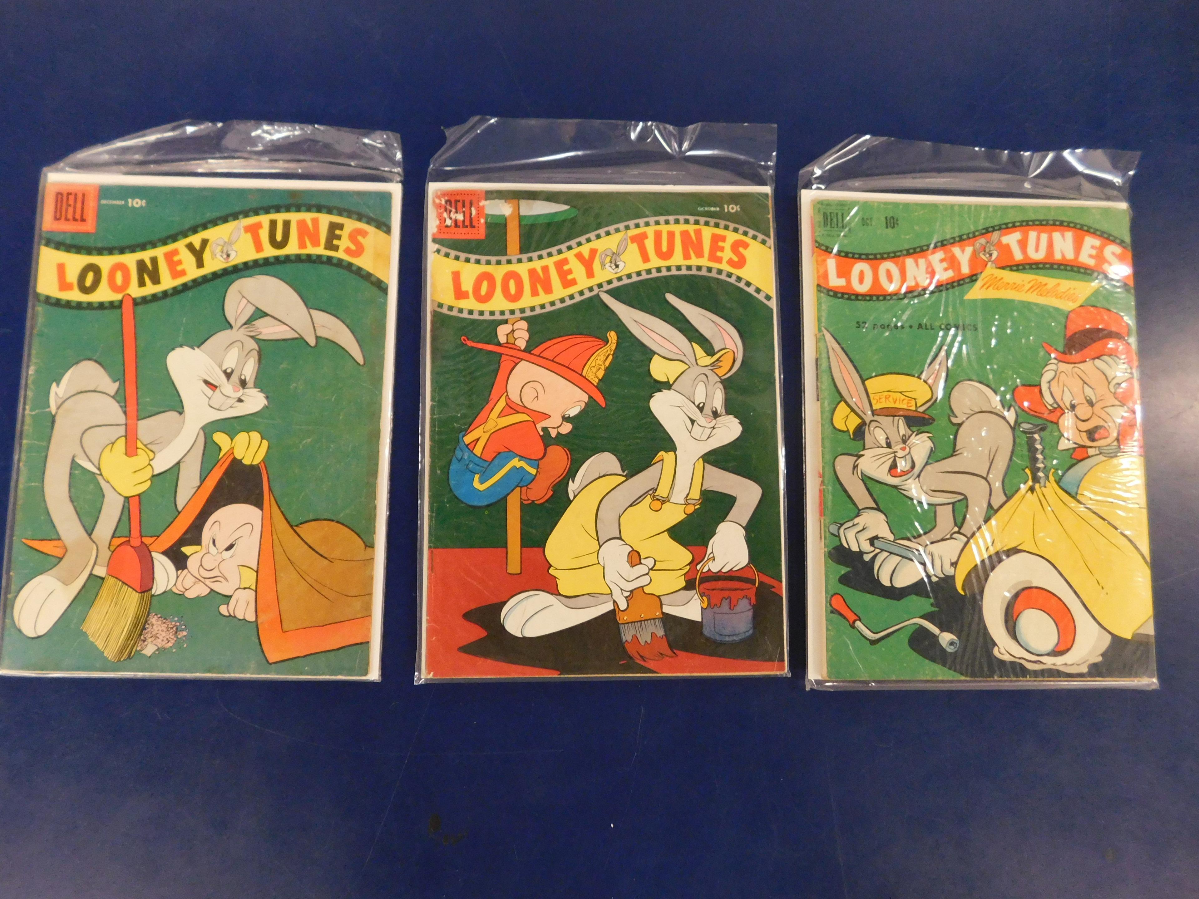 (12) DELL " LOONEY TUNES" COMIC BOOKS