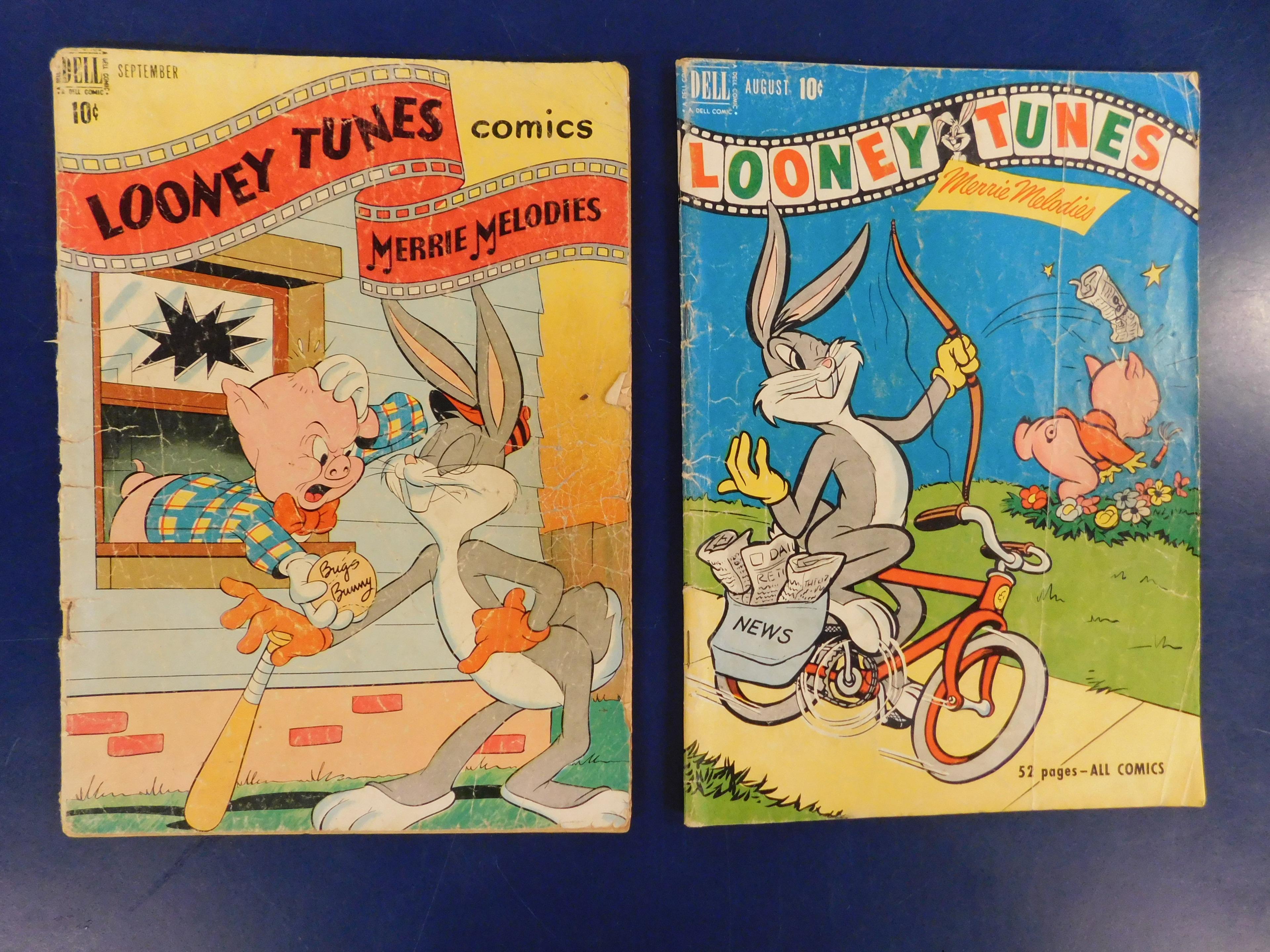 (12) DELL " LOONEY TUNES" COMIC BOOKS