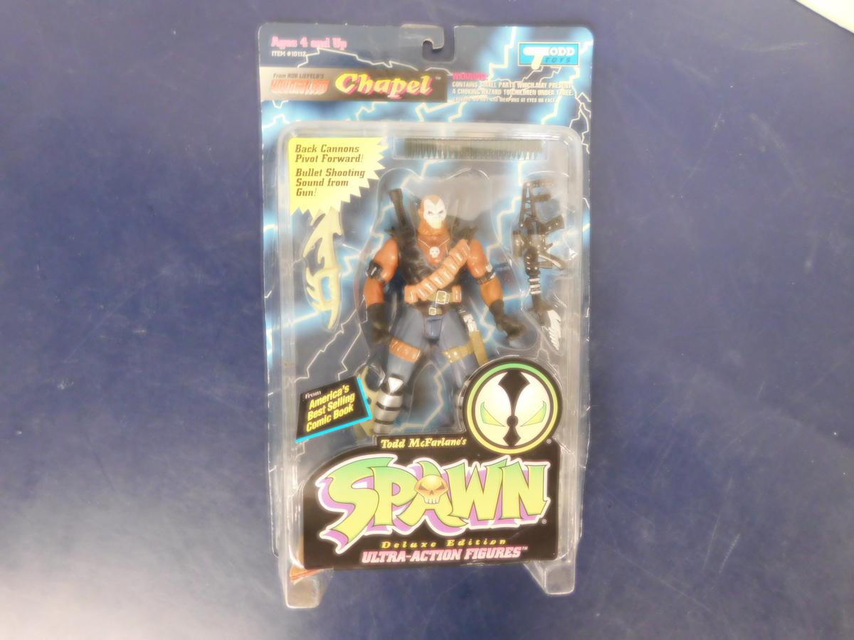 1995 TODD TOYS "CHAPEL" SPAWN ACTION FIGURE