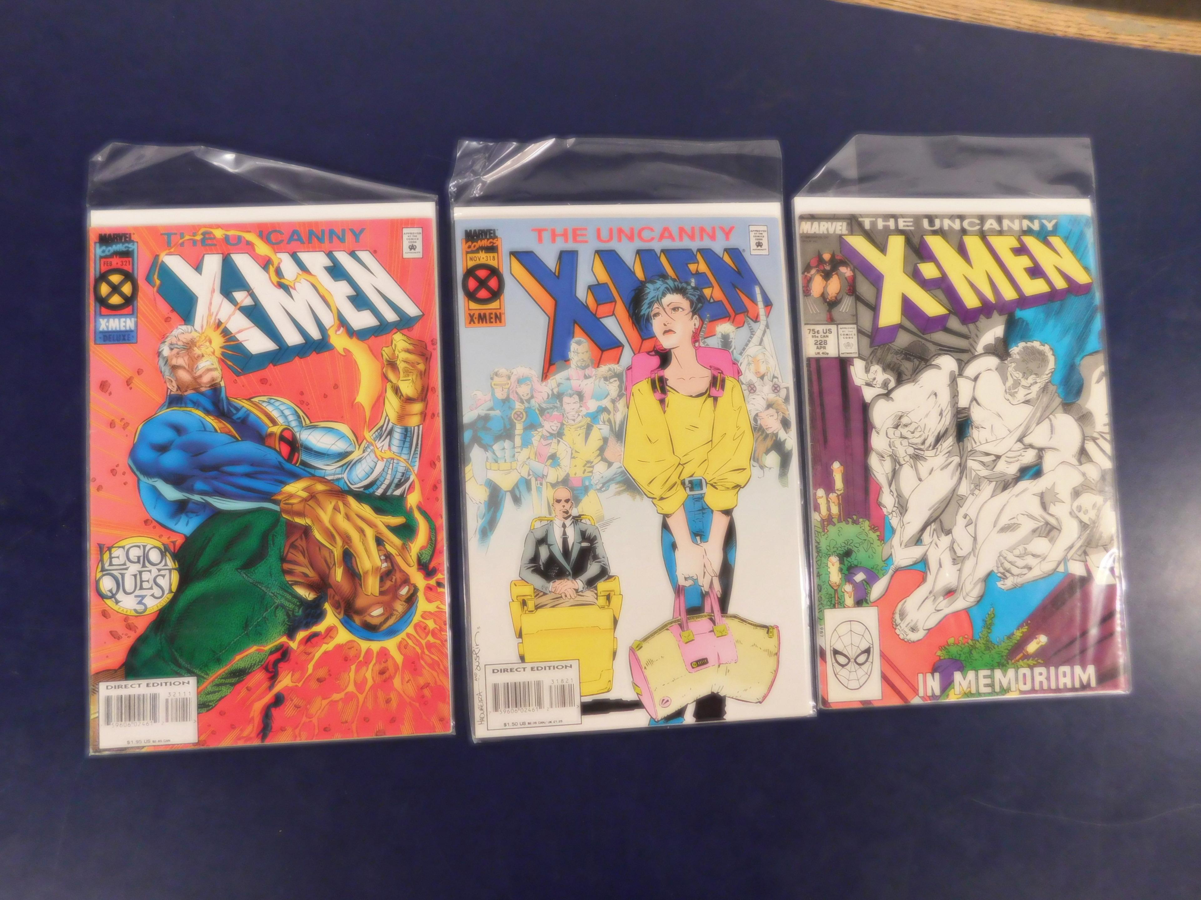 (20) X-MEN COMIC BOOKS - MARVEL COMICS
