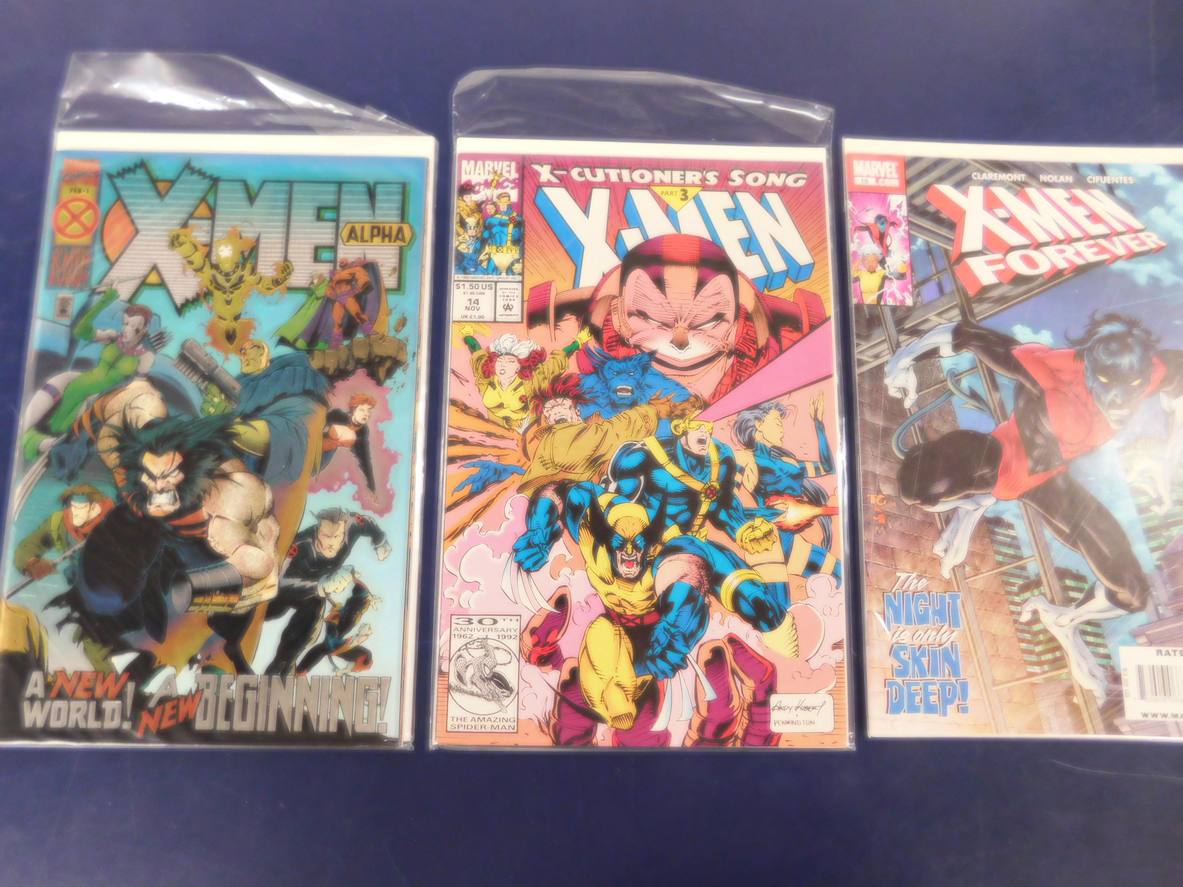(12) ASSORTED X-MEN COMIC BOOKS - ,ARVEL COMICS