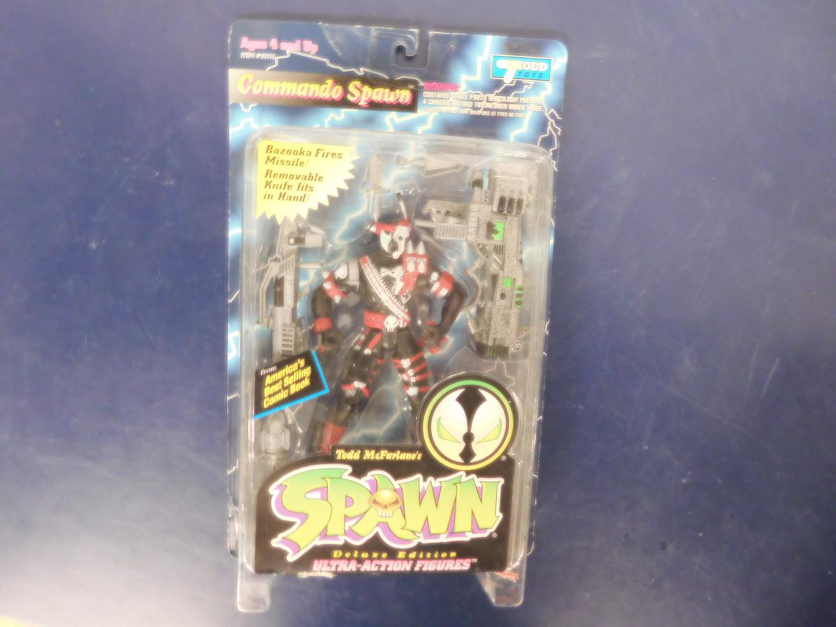 1995 TODD TOYS "COMMANDO SPAWN ACTION FIGURE