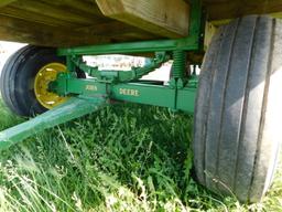 7.5 X 14 HAY RACK ON JOHN DEERE GEAR W/ SUSPENSION