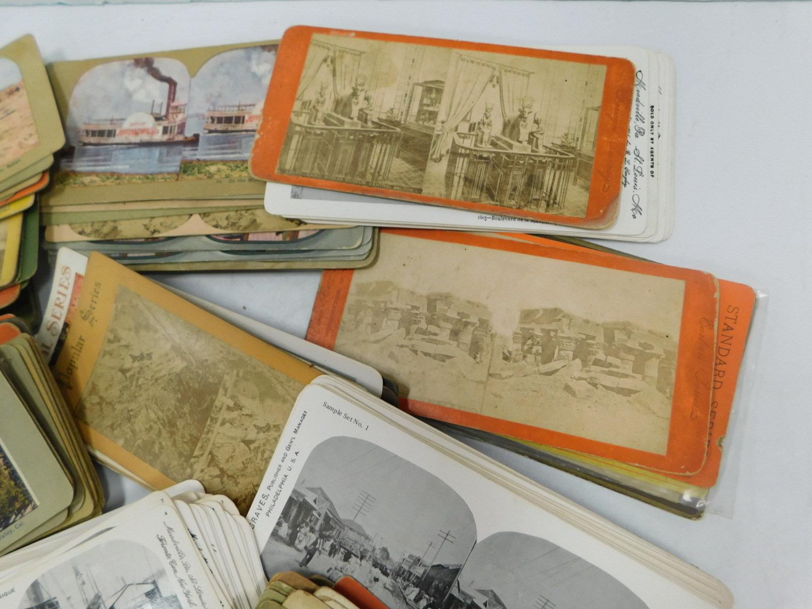 VINTAGE STEREOSCOPE PHOTOS