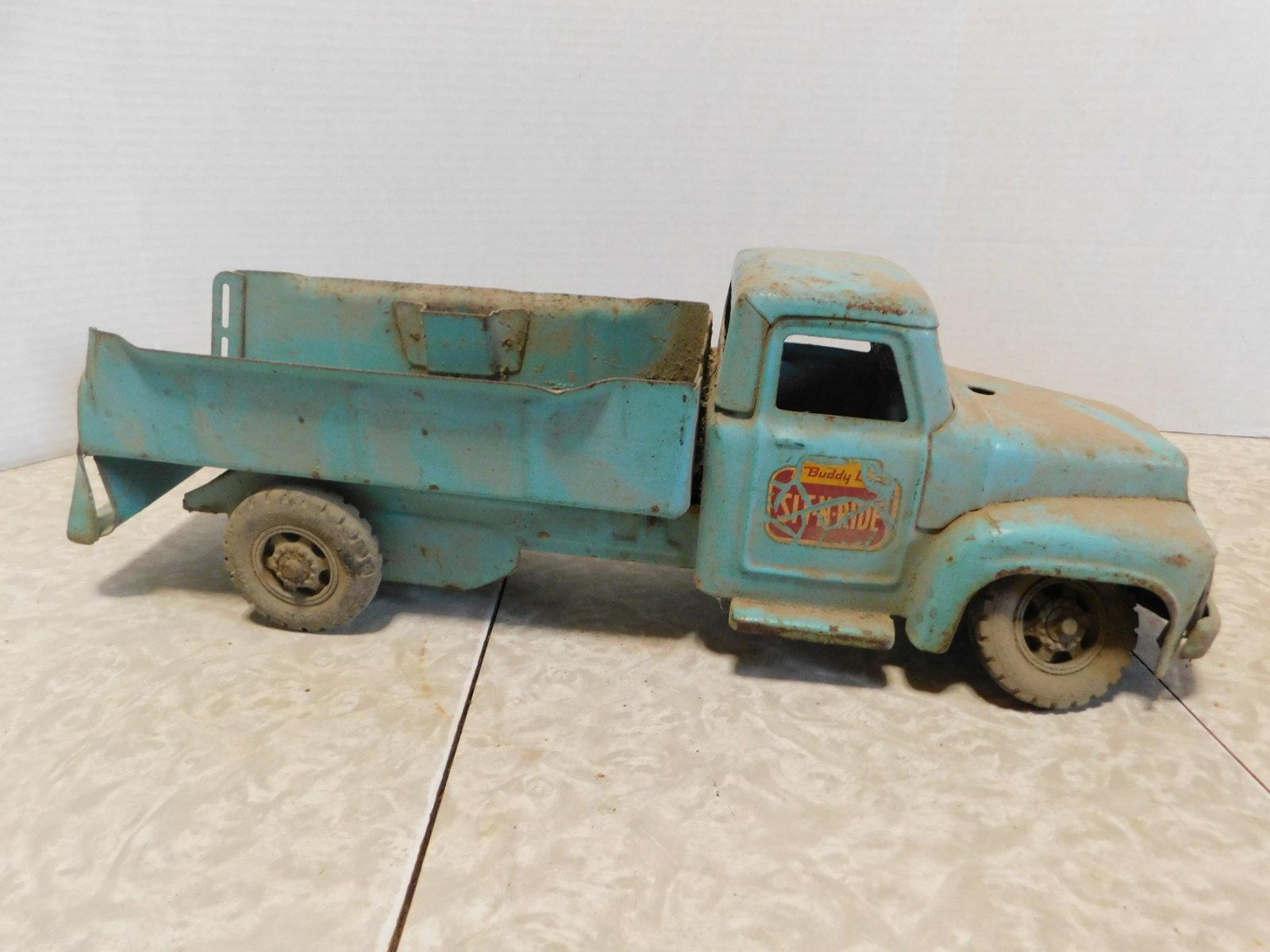 BUDDY L SIT-N-RIDE STEEL TOY TRUCK