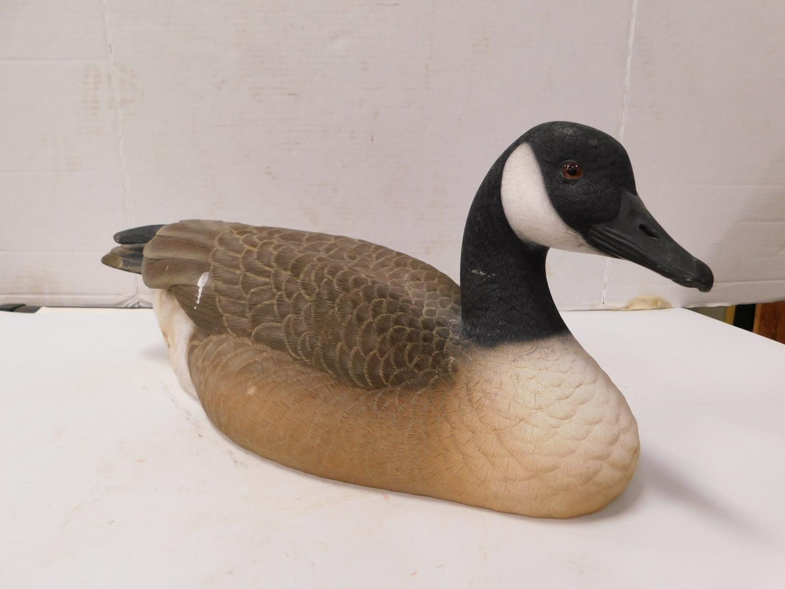 17" CANADIAN GOOSE FIGURINE - JULES A. BOUILLET