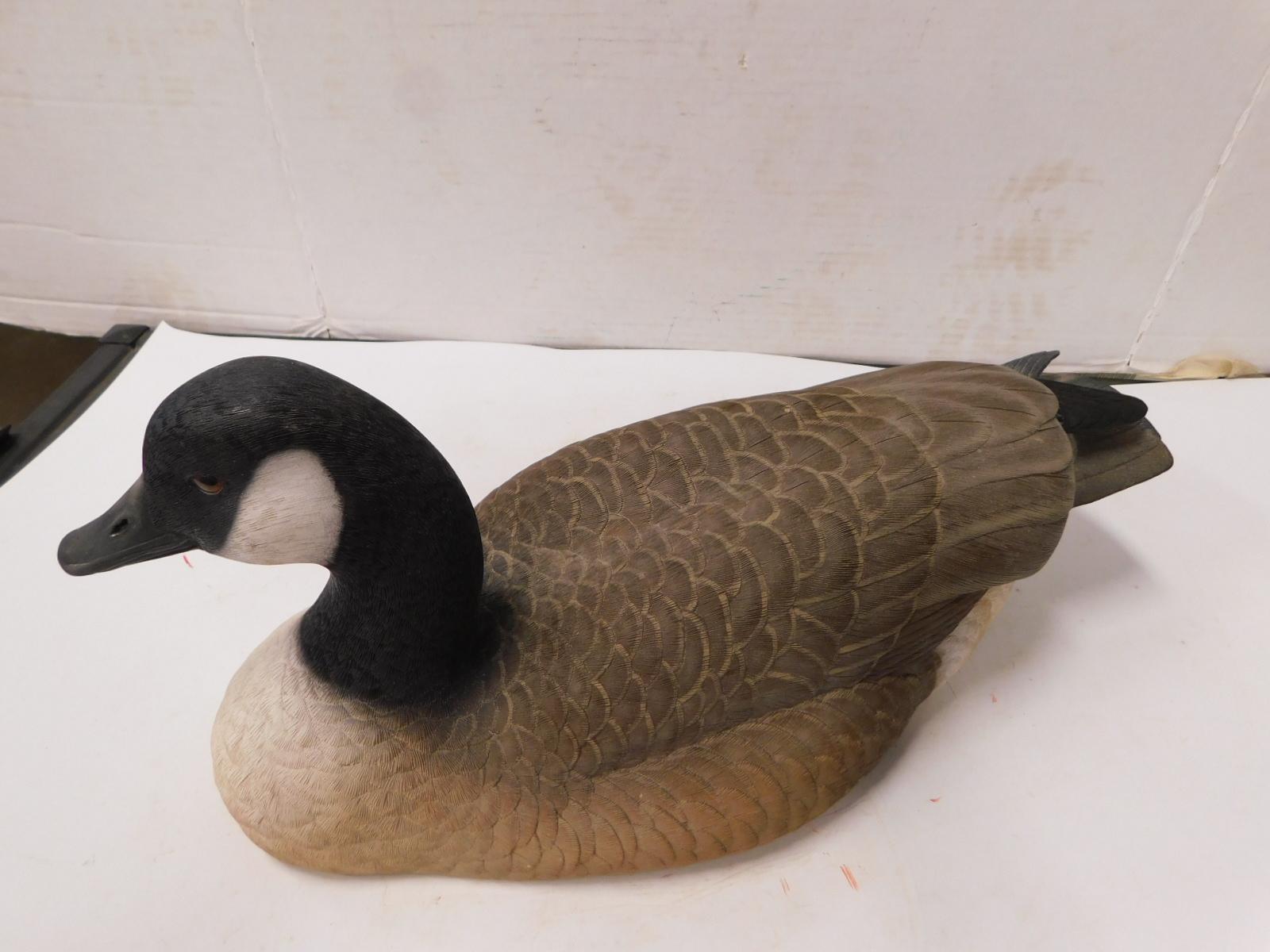 17" CANADIAN GOOSE FIGURINE - JULES A. BOUILLET