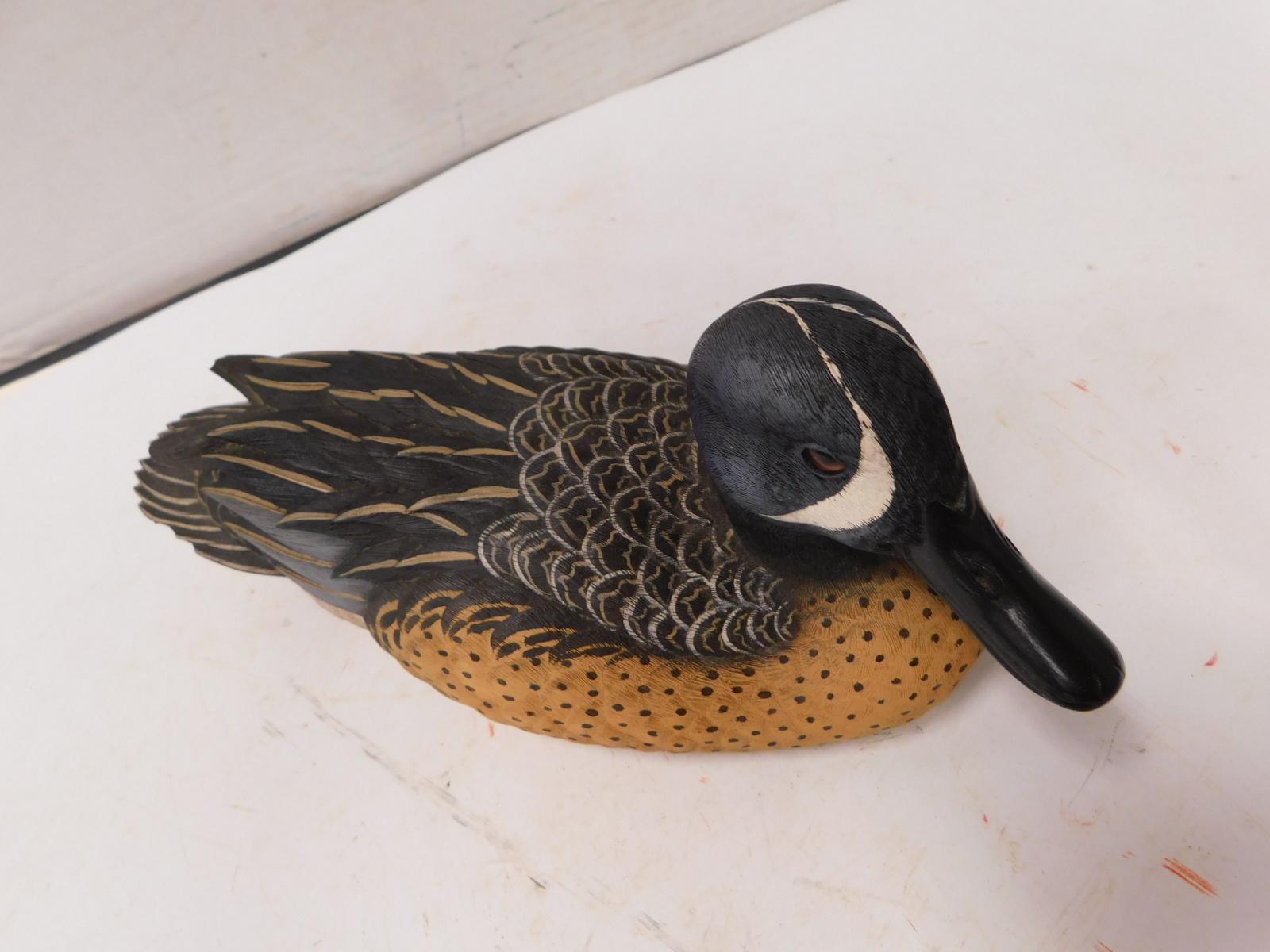 10" WIGEON DUCK FIGURINE - JULES A. BOUILLET