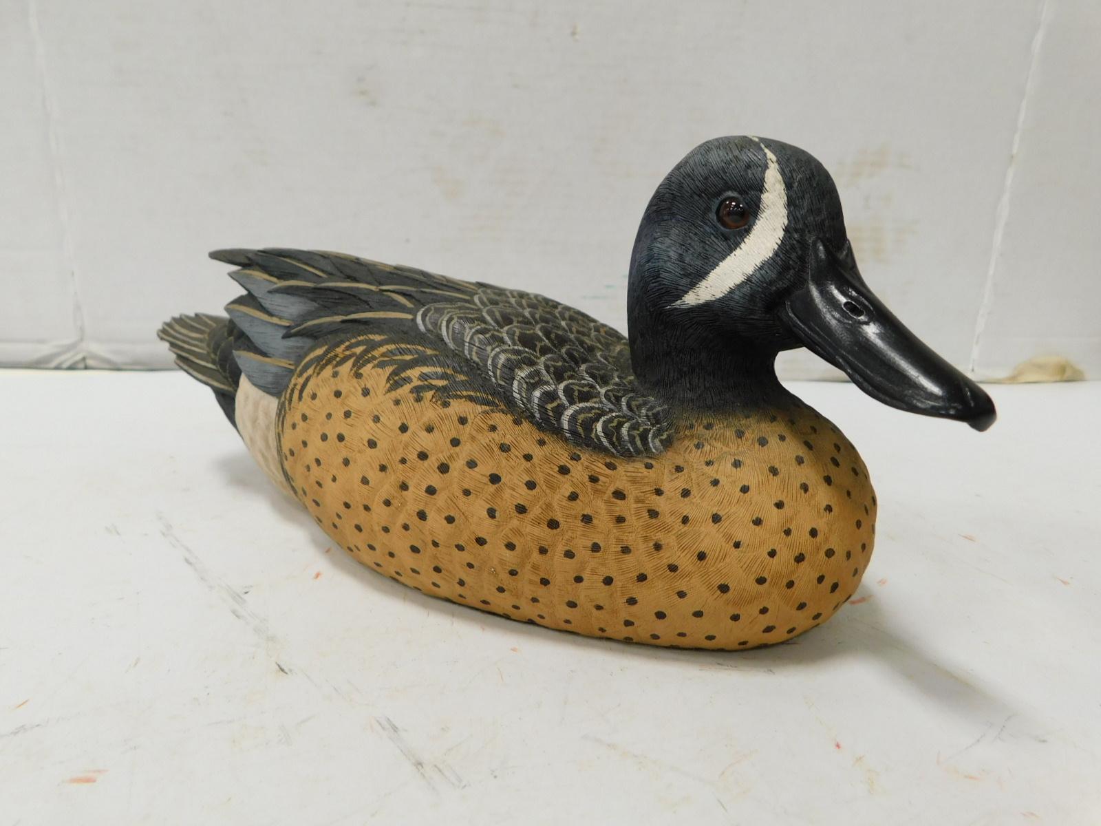 10" WIGEON DUCK FIGURINE - JULES A. BOUILLET