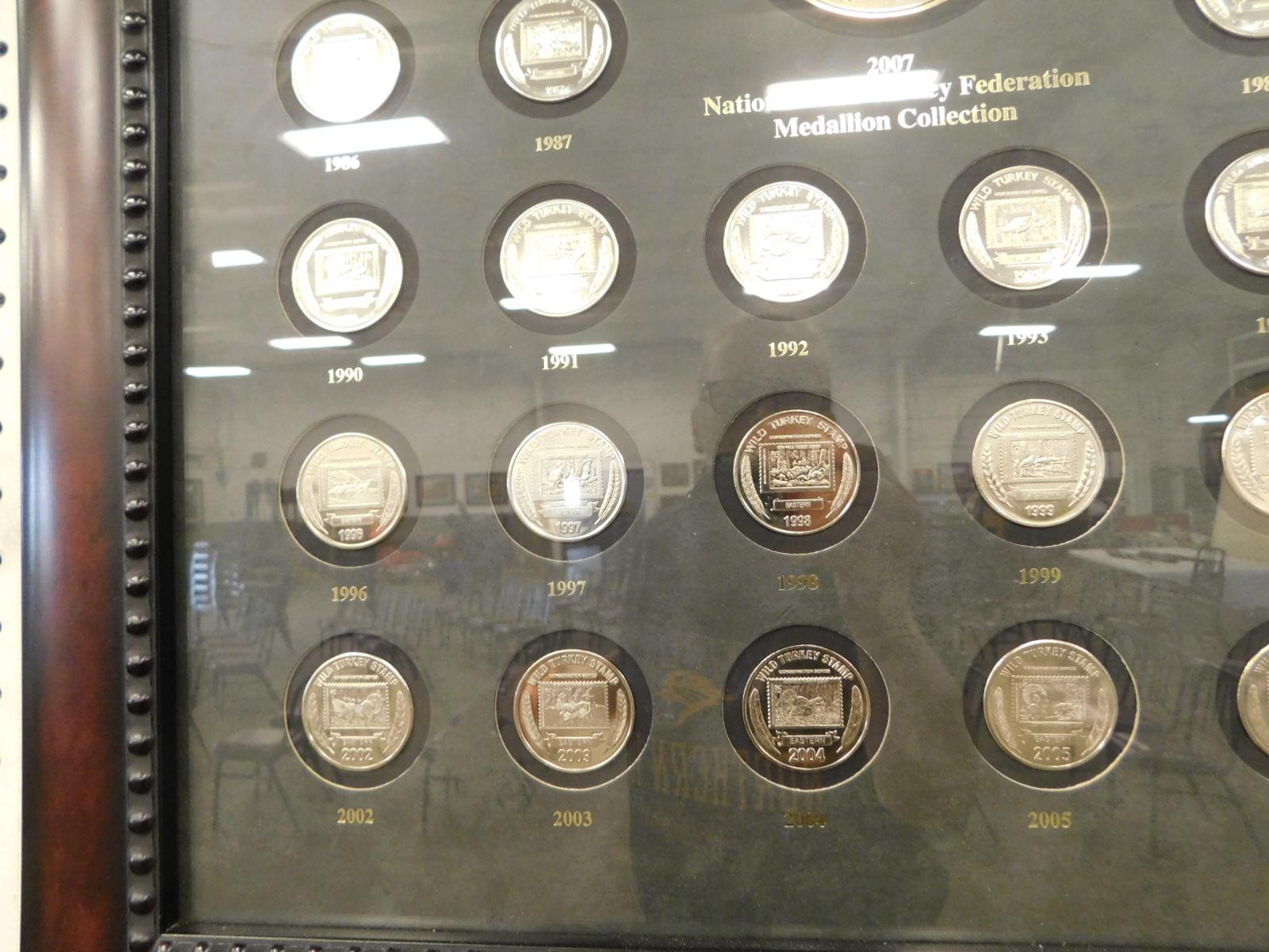 NWTF MEDALLION COLLECTION FRAME 2007