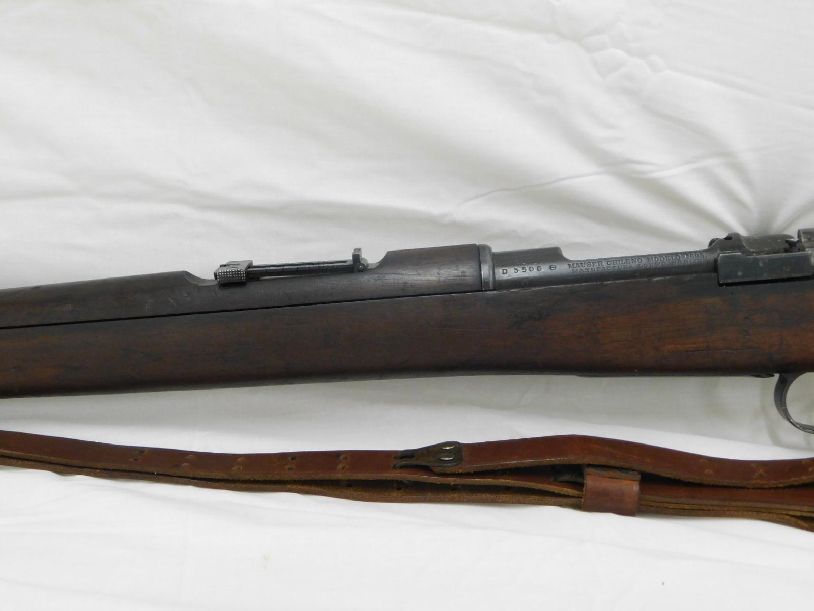 MAUSER CHILENO MODEL 1895 .308 CAL RIFLE