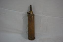 VINTAGE BRASS POWDER HORN